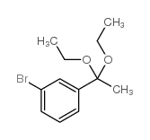 3-Bromoacetophenone diethyl ketal, Structure