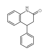 3,4-二氢-4-苯基-2(1H)-喹啉结构式