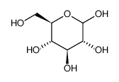 α-D-葡萄糖结构式