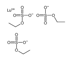 ethyl sulfate,lutetium(3+)结构式