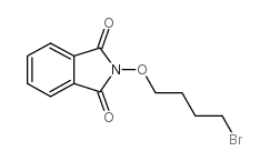 N-(4-溴丁氧基)邻苯二甲酰亚胺结构式