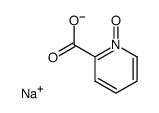 Na salt of 2-pyridinecarboxylic acid 1-oxide结构式