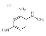 N5-methylpyrimidine-2,4,5-triamine结构式