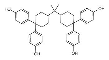 2,2-bis[4,4-cyclohexylidenebis(4-hydroxyphenyl)]propane Structure