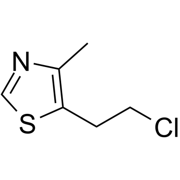 氯美噻唑结构式