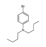 4-溴-N,N-二丁基苯胺结构式