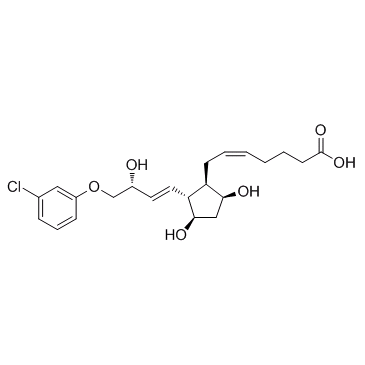 (+)-Cloprostenol structure