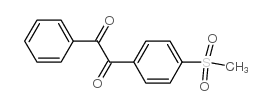 1-(4-METHANESULFONYL-PHENYL)-2-PHENYL-ETHANE-1,2-DIONE Structure