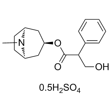 Atropine sulfate structure