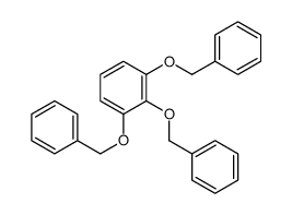 1,2,3-tris(phenylmethoxy)benzene Structure
