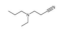 3-(Ethylpropylamino)propanenitrile结构式