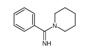 phenyl(piperidin-1-yl)methanimine结构式