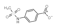4-硝基甲烷磺酰基苯胺结构式