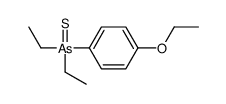 (4-ethoxyphenyl)-diethyl-sulfanylidene-λ5-arsane Structure