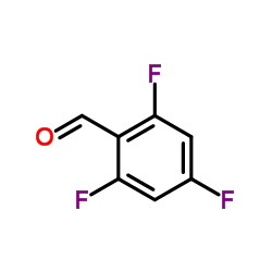 2,4,6-Trifluorobenzaldehyde Structure
