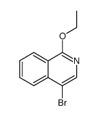 1-ethoxy-4-bromo-isoquinoline Structure