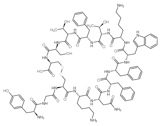 [Tyr1]-Somatostatin-14 Structure