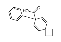 7-phenylspiro[3.5]nona-5,8-diene-7-carboxylic acid Structure