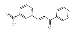 3-硝基查耳酮结构式