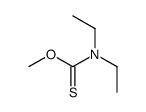 O-methyl N,N-diethylcarbamothioate结构式