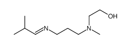 2-[methyl-[3-(2-methylpropylideneamino)propyl]amino]ethanol Structure