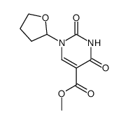 1-(2-tetrahydrofuryl)-5-methoxycarbonyluracil Structure
