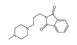 2-[3-(4-methylpiperazin-1-yl)propyl]isoindole-1,3-dione结构式
