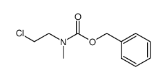 benzyl (2-chloroethyl)methylcarbamate结构式