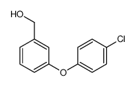[3-(4-chlorophenoxy)phenyl]methanol结构式