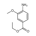3-甲氧基-4-氨基苯甲酸甲酯结构式