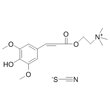 芥子碱硫氰酸盐结构式
