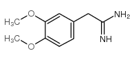 2-(3,4-二甲氧基苯基)-乙脒结构式