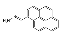 1-pyrenecarboxaldehyde hydrazone Structure