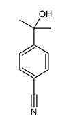 4-(2-hydroxypropan-2-yl)benzonitrile Structure