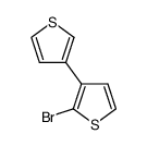 2-bromo-3,3'-dithiophene结构式