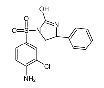(4S)-1-(4-amino-3-chlorophenyl)sulfonyl-4-phenylimidazolidin-2-one Structure