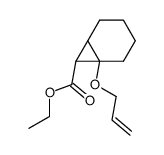 ethyl 1-(2-propen-1-yloxy)bicyclo[4.1.0]heptane-7-carboxylate结构式