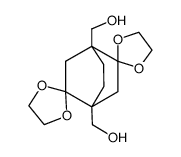 Aethylen-diketal von 1,4-Dihydroxymethyl-2,5-dioxo-bicyclo-[2,2,2]-octan结构式