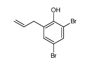2-allyl-4,6-dibromophenol Structure