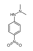 1,1-dimethyl-2-(4-nitrophenyl)hydrazine Structure