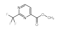 methyl 2-trifluoromethyl-4-pyrimidine carboxylate Structure