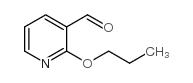 2-正丙氧基吡啶-3-甲醛结构式