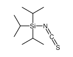 isothiocyanato-tri(propan-2-yl)silane Structure