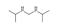 propan-2-yl(propan-2-ylphosphanylmethyl)phosphane结构式