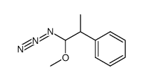 1-azido-2-phenylpropyl methyl ether结构式
