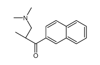 (2S)-3-(dimethylamino)-2-methyl-1-naphthalen-2-ylpropan-1-one Structure