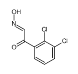 2,3-dichloro-α-oxobenzeneacetaldehyde aldoxime Structure