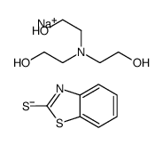 benzothiazole-2(3H)-thione, sodium salt, compound with 2,2',2''-nitrilotris[ethanol] structure