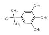 5-叔-丁基-1,2,3-三甲基苯结构式