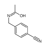 N-[(4-cyanophenyl)methyl]acetamide结构式